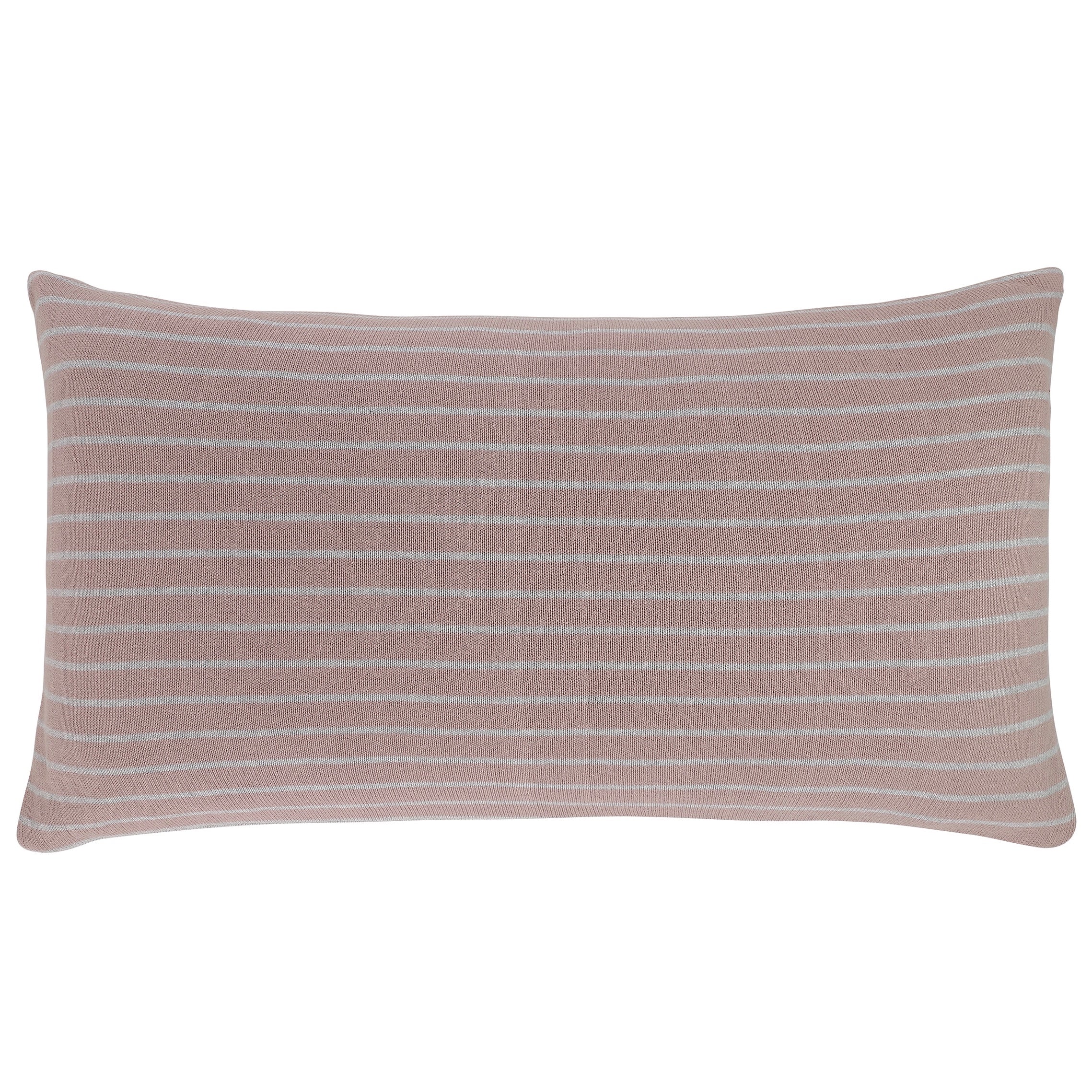 Stripe reversible pillow - Fawn/Grey